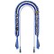 Graduation Lei Set Class of 2026 Grad Ribbon Leis with Honor Cord Double Braided Graduate Leis for Men Women Blue Black White